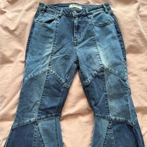 Women's Blue Bell Bottom Jeans